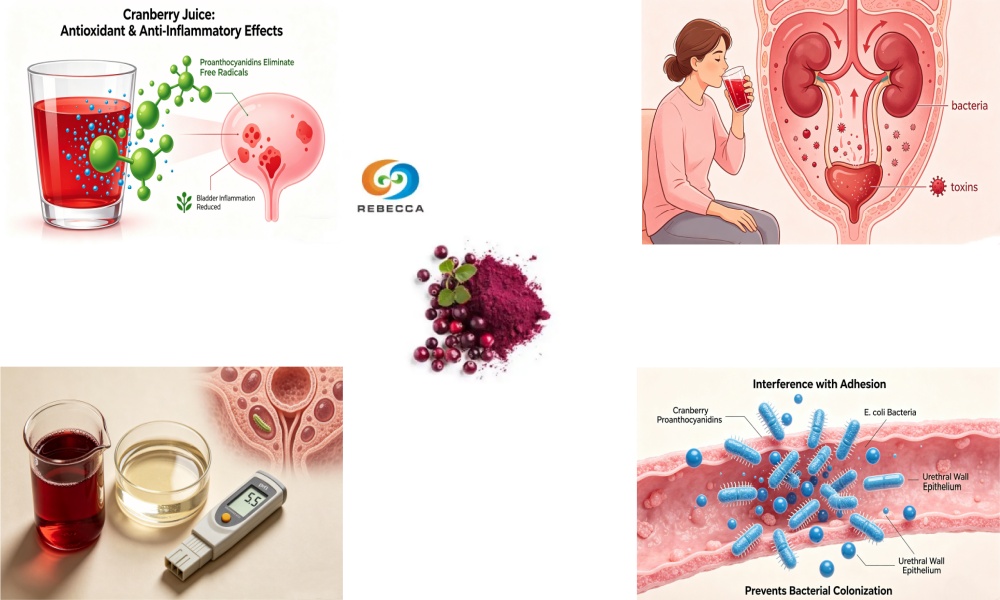 How does cranberry extract support urinary tract health?